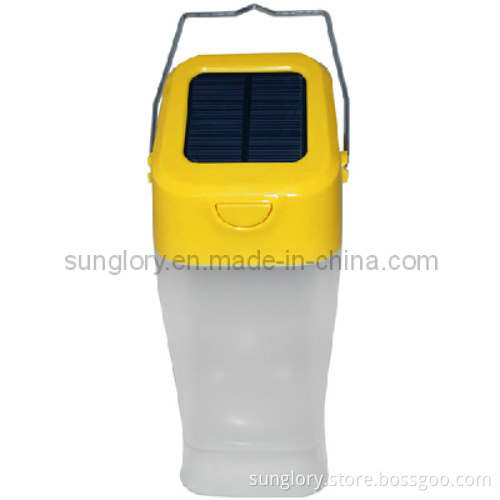 Cheap Mini LED Camping Light with Solar Panel